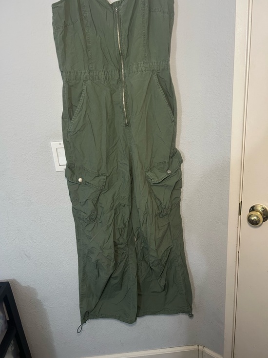 Universal Thread Pants - Universal Thread Olive Utility Cargo Jumpsuit